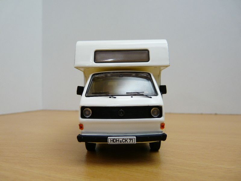 VOLKSWAGEN COMBI T3 camping car 1/43 Pick up + cellule ...