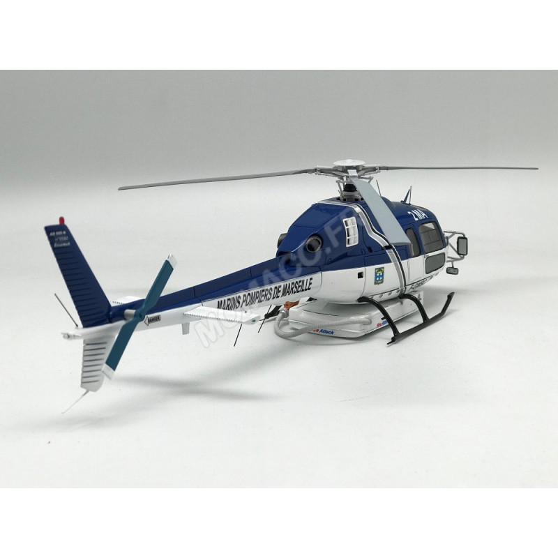 Miniature Aérospatiale AS 355 Ecureuil 2 Bataillon Marins Pompiers de Marseille Alerte