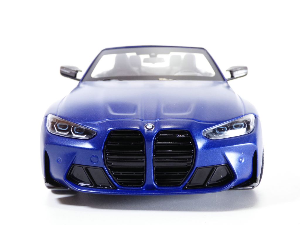 BMW M4 competition cabriolet bleu Matt 1/18 G82 4012138761926 | eBay 