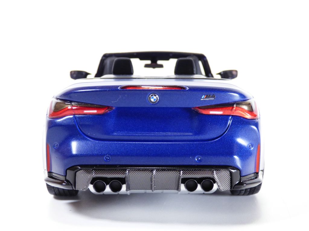 BMW M4 competition cabriolet bleu Matt 1/18 G82 4012138761926 | eBay
