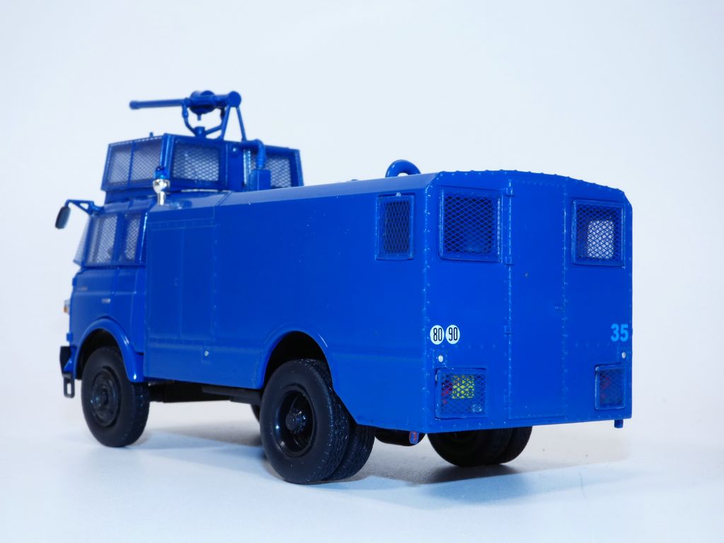 Camion Berliet GBK80 Gendarmerie 1/43 - Ixo - Pompe à Eau, Fourgon