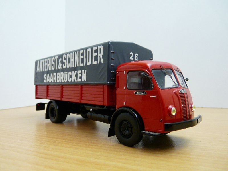 Camion Panhard MOVIC CORDIER 1952 échelle 1/43 Par IXO - Neuf En Boîte D'origine