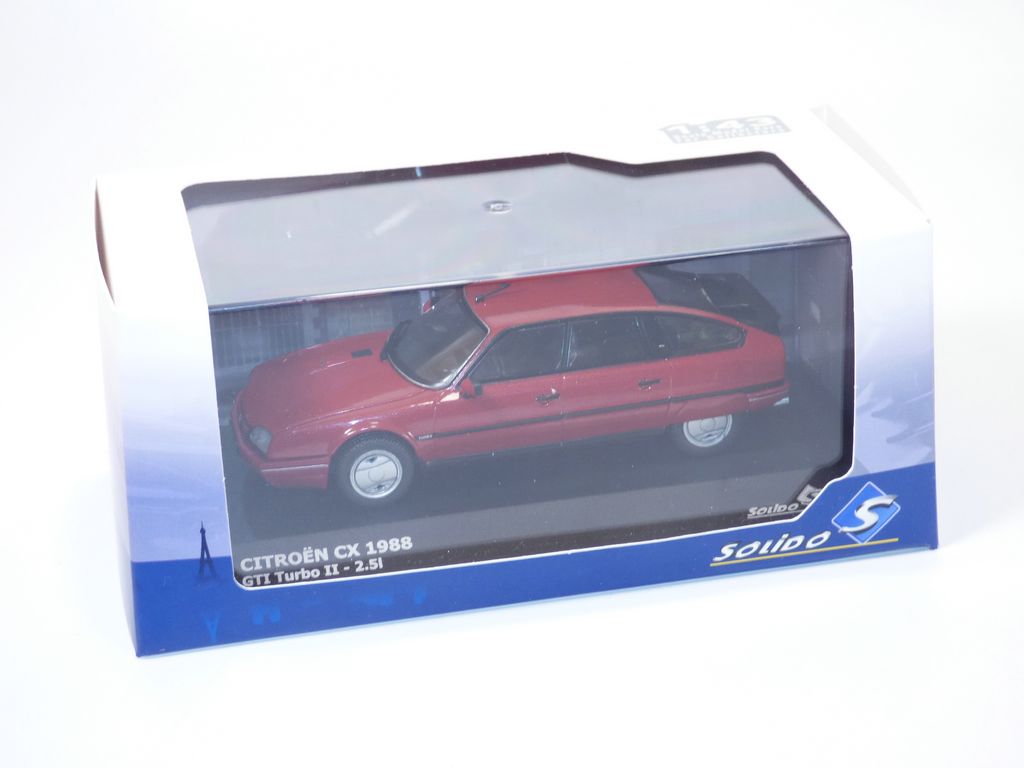 Voiture Miniature de Collection - SOLIDO 1/43 - CITROEN BX Sport - Red