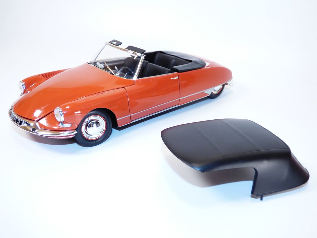 MINIALUXE - 1/32 - Citroën DS-19 - Corail vif - En boite