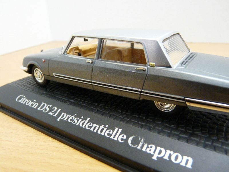 Die cast 1/43 Presidential Citroen DS 21V Chapron Charles de Gaulle