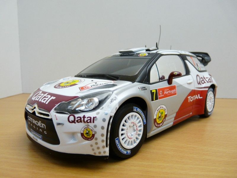 1/43 Citroën DS3 WRC No.77 Winner Rally Circuit Côte d'Azur 2019 V. Bottas - M. Salminen Limited 300