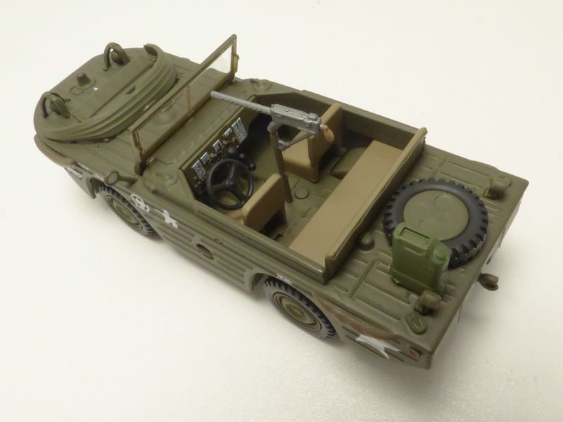 Miniature EAGLEMOSS 1/43 – Ford GPA Jeep Amphibie 1943 – Campagne Tunisie (IXO)