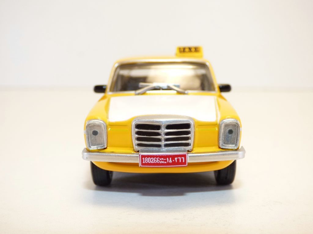 Miniature Pilen Mercedes Taxi – Échelle 1/43 – M297 – Neuf En Boîte – Espagne
