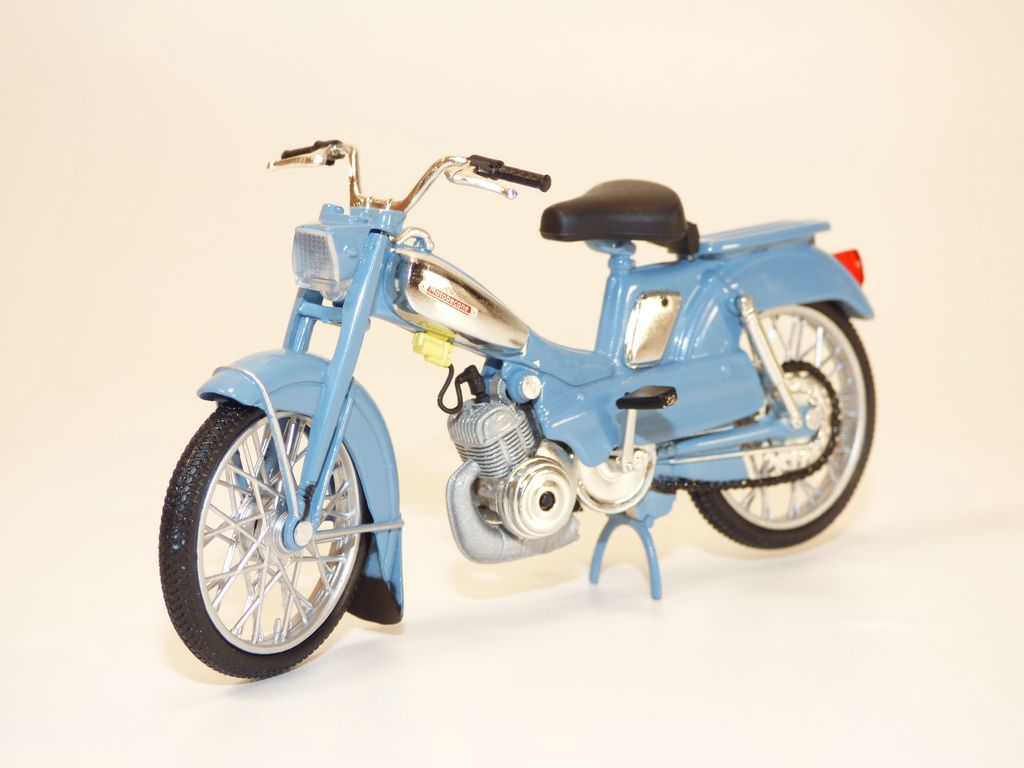 Norev - Véhicule miniature - Motobécane AV88 1976 - Blue