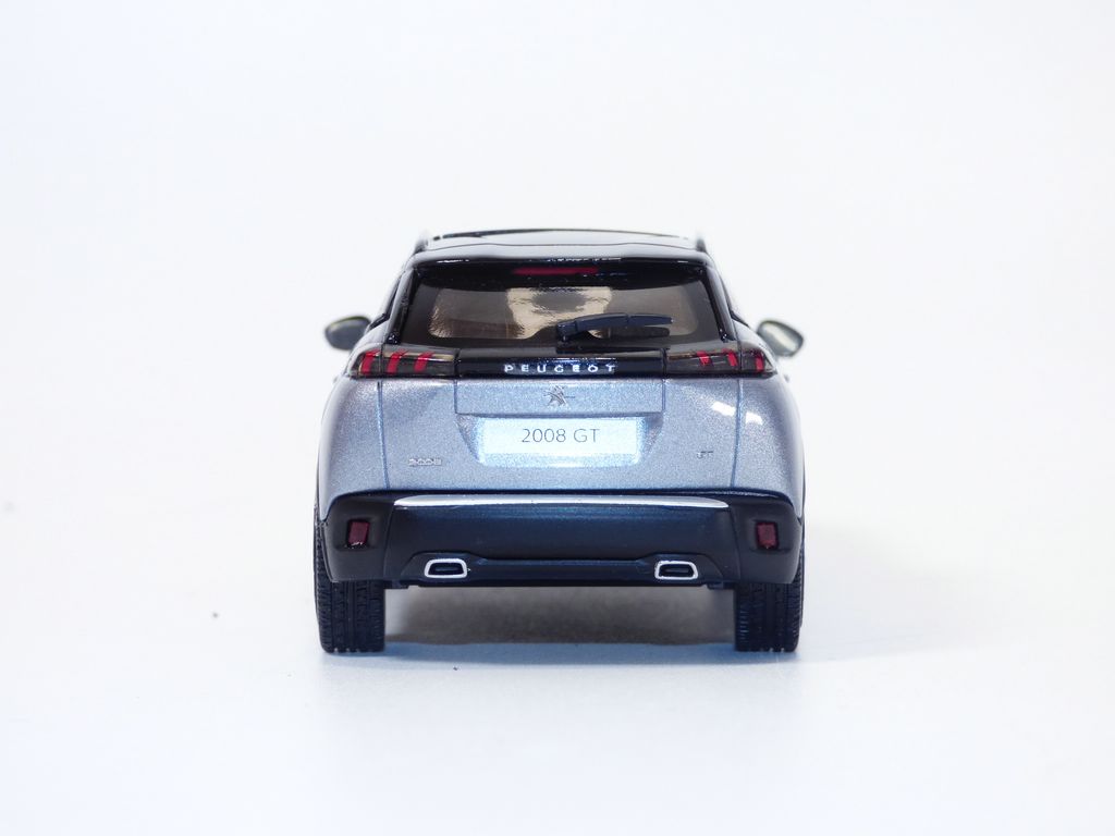 Miniature Voiture Peugeot 3008 GT 2020 Gris Platinum - Échelle 1/43 (10 Cm) - Norev, Métal - Collection - 9