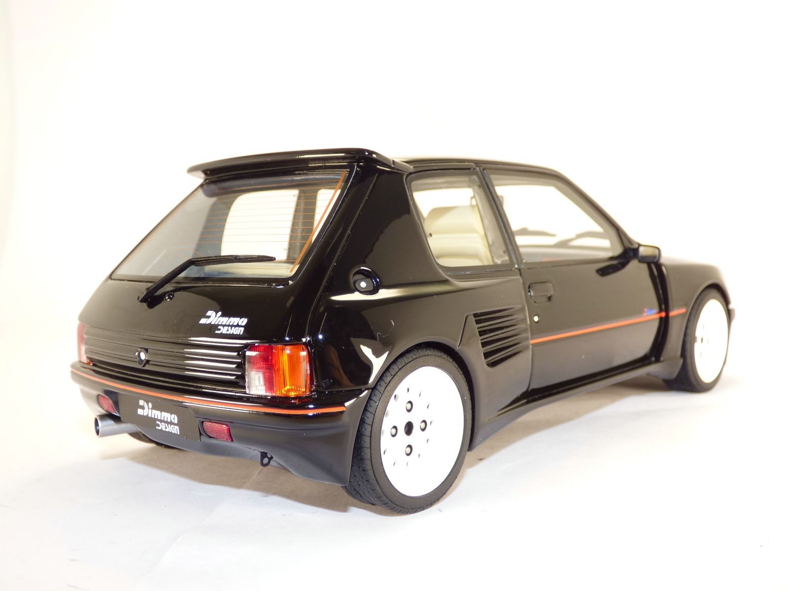 PEUGEOT 205 GTi DIMMA noir 1/18 kit large T16 eBay