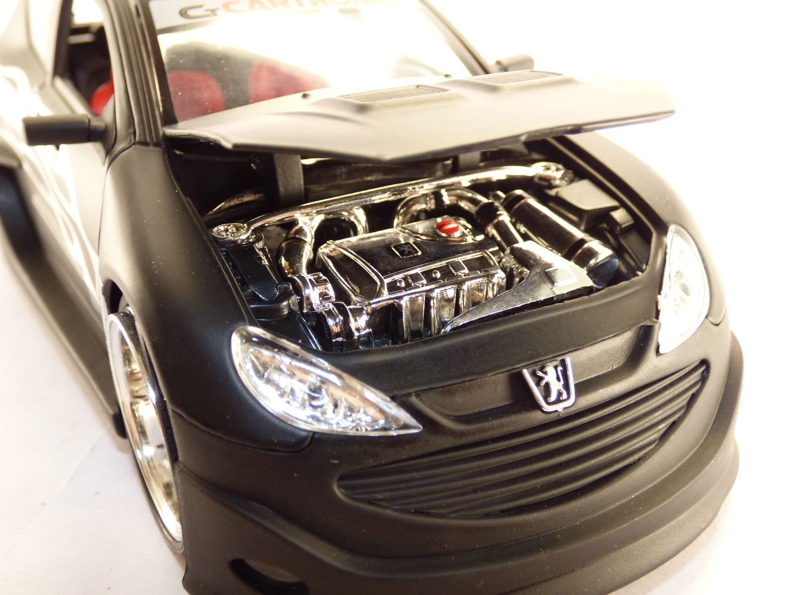 peugeot 206 tuning negro