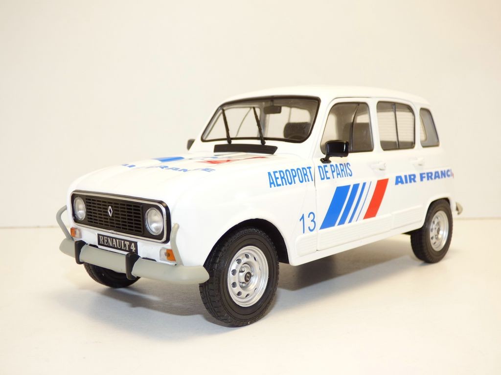 1//18 RENAULT 4 GTL AÉROPORT DE PARIS AIR FRANCE 1978-SOLIDO1800108 EDITION LIM