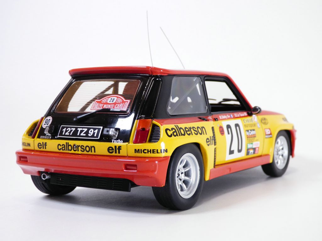 RENAULT 5 TURBO Gardian Rallye M CARLO 1/43 trans_kit sur base solido série 100 EUR 35,00 - FR
