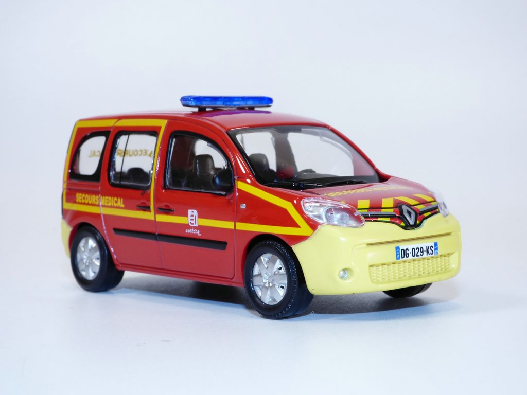 Norev 1/43 Renault Kangoo 2013 Secours Médical Pompiers Miniature Collection