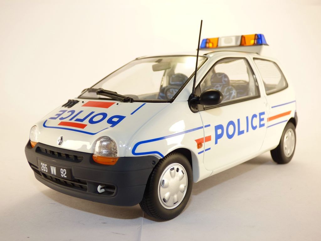 Norev Norev 1/18 - 185296 - Renault Twingo - Police 1995-Norev pas cher