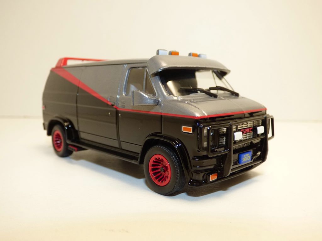 GREENLIGHT COLLECTIBLES 1/43 GMC VANDURA A TEAM 1983 AGENCES TOUS RISQUES 